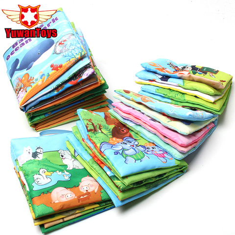 Buy Online New 6 Style English Soft Fabric Cloth Book 0 12 Months Juguetes Bebe Brinquedos Para Bebe Learning Education Baby Book Toys Alitools