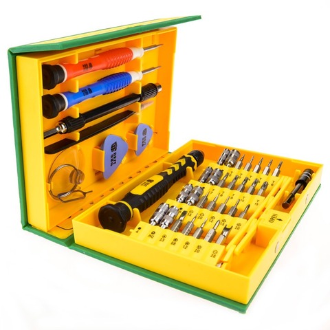 38 in 1Precision Multipurpose Screwdriver Set Repair Opening Tool Kit Fix For iPhone/ laptop/ smartphone/ watch with Box Case ► Photo 1/6