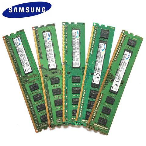Оперативная память Samsung для ПК, модуль памяти для настольного компьютера DDR3 2 ГБ 4 ГБ 8 ГБ PC3 1333 1600 МГц 1333 МГц 1600 МГц 2G 1G DDR2 800 МГц 4G 8g ► Photo 1/6