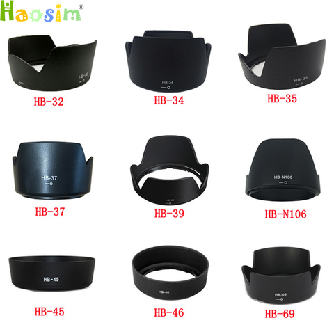 HB-32 HB-34 HB-35 HB-37 HB-39 HB-N106 HB-45 HB-46 HB-69 camera Lens Hood for nikon lens camera ► Photo 1/6