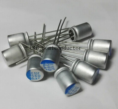 10pcs 6.3V 560UF 6SEPC560MW Solid Capacitor motherboard capacitor ► Photo 1/2