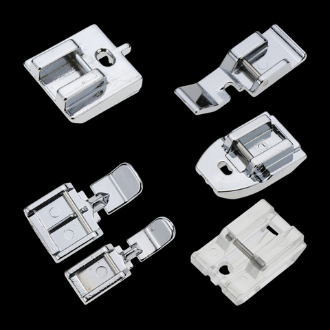 1 PCS Household Sewing Machine Parts Presser Foot Invisible Zipper Foot Plastic for singer brother white janome juki toyota ► Photo 1/6
