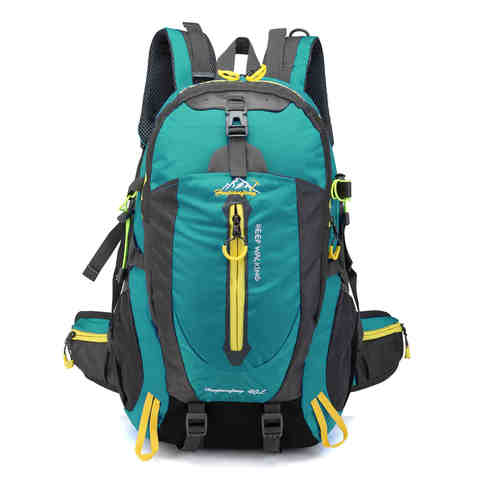 40L Waterproof Climbing Bag Travel Backpack Bike Bicycle Bag Camping Hike Laptop Daypack Rucksack Outdoor Men Women Sport Bags ► Photo 1/6