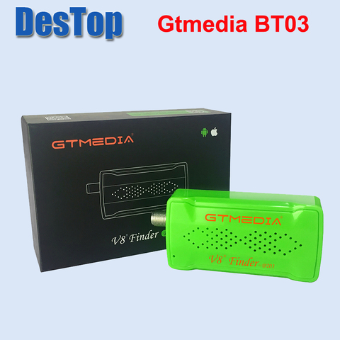 GTMEDIA V8 Finder BT03 1pcs 1080p satFinder vs freesat v8 finder DVB-S2 bluetooth control via android i phone for hd signal ► Photo 1/6