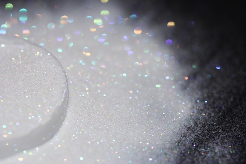 0.1mm Extra Fine Holographic White Colorful Shinning Glitter Spangle Dust for DIY lipstick,Cosmetics,Nail Art Craft Decoration ► Photo 1/6