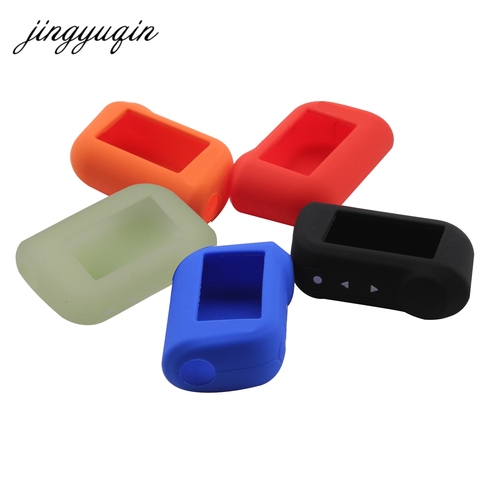 jingyuqin 10pcs/lot Keychain Silicone Case For Starline A93 A63 A96 LCD Two Way Car Remote 2-Way A 93 LCD Cover ► Photo 1/6