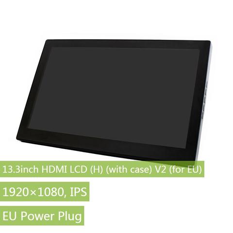 Waveshare 13.3inch, IPS, 1920*1080, Capacitive Touch Screen with Toughened Glass Cover, SupportsRaspberry Pi, BB Black,desktop ► Photo 1/6