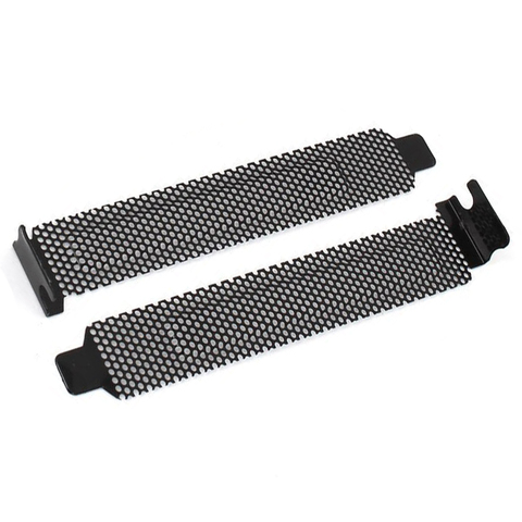 10 Pcs Hard Steel Dust Filter Blanking Plate PCI Slot Cover w Screws ► Photo 1/3