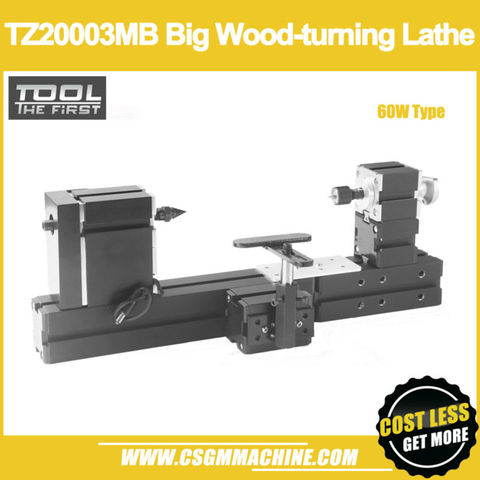 TZ20003MB 60W Metal Big Wood-turning Lathe/60W,12000rpm Powerful large wood working lathe ► Photo 1/2