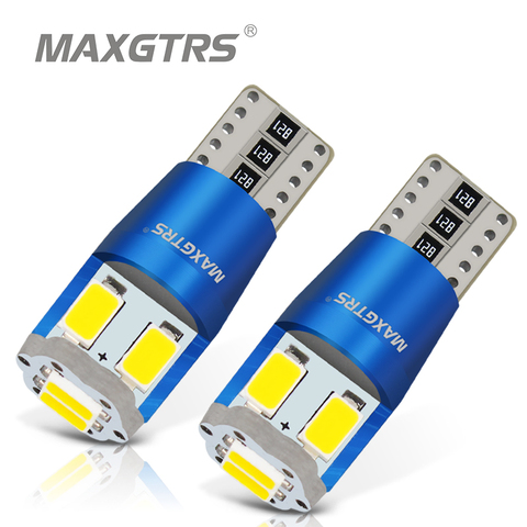 MAXGTRS T10 LED W5W Canbus LED Bulb 194 168 5730 DRL Car Auto
