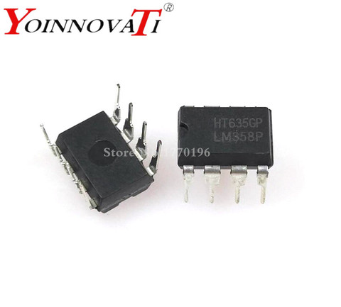 100pcs LM358 LM358N LM358P DIP8 integrated circuits ► Photo 1/3