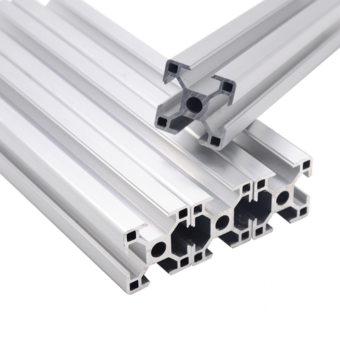 4pcs/lot 3030 Aluminum Profile European Standard Anodized Linear Rail Aluminum Profile 3030 Extrusion 3030 CNC 3D Printer Parts ► Photo 1/6