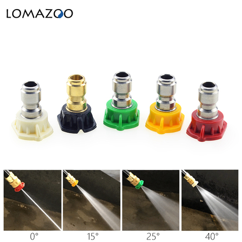 1pc Easy Quick Connector Car Washing Nozzle Metal Jet Lance Nozzles Car Washing Nozzles Spray Tip 1.2 Household Portable Washing ► Photo 1/6