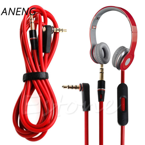 ANENG 3.5mm Audio Cable 3 5 Aux Cable for Beats Solo HD Studio Pro Mixr Headphone Mobile Phone Speaker Aux Cord Wire ► Photo 1/6
