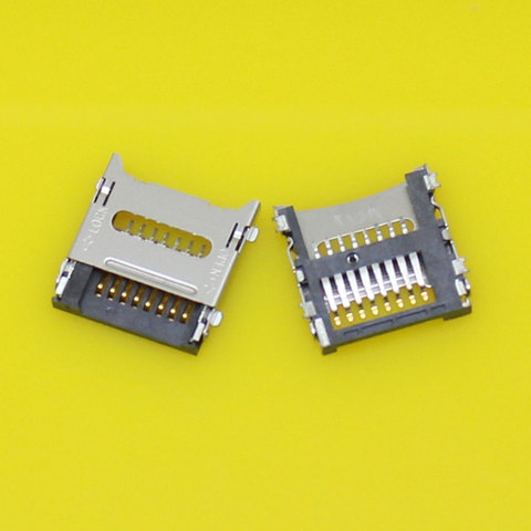 Micro SD+TF card socket reader holder tray slot connector for flip phone. ► Photo 1/2