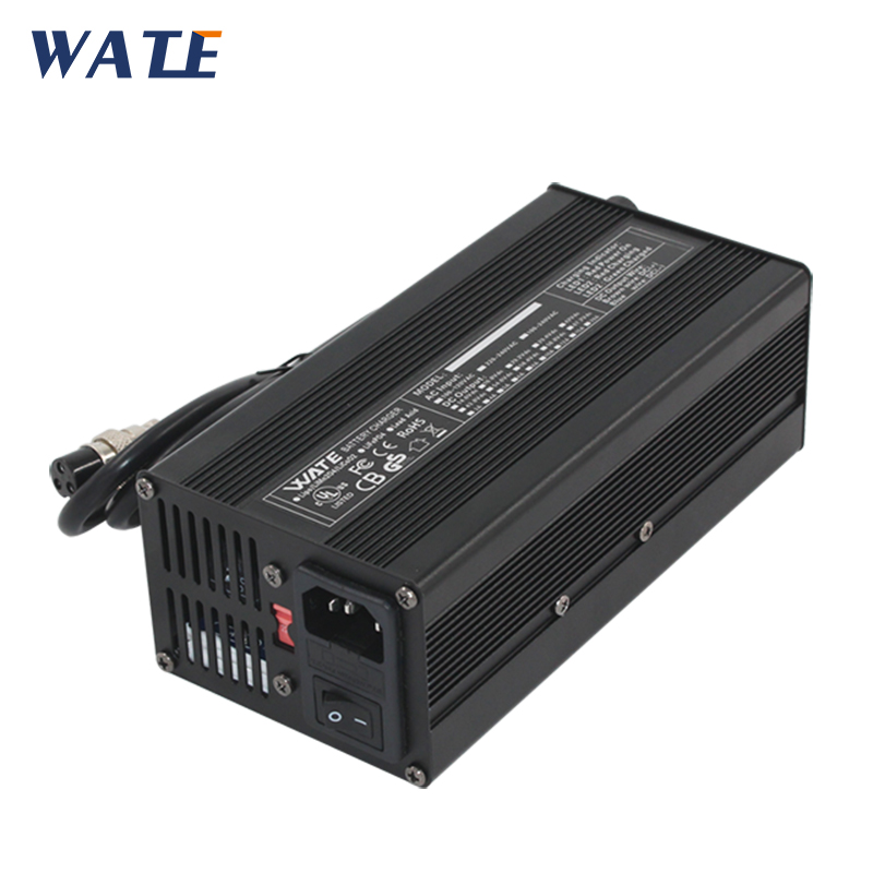 67.2v 2a Lithium Battery Charger For E-bike 16s 60v Li-ion Battery Pack  Wheelbarrow Electric Bike Charger With Fan