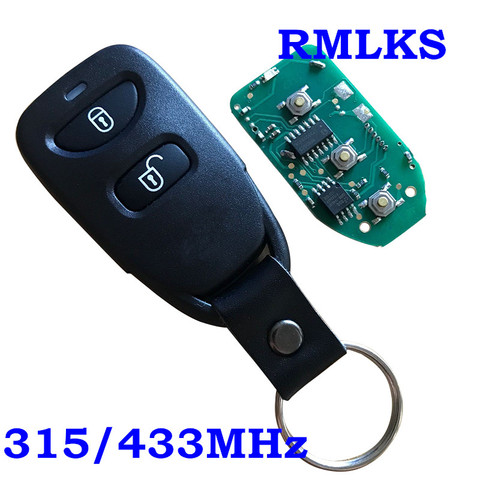 Car Remote Control Key Fob Transmitter 433MHz for Hyundai Tucson Santa Fe 2005-2009 3 Buttons 315Mhz FCC ID: OSLOKA-850T ► Photo 1/5