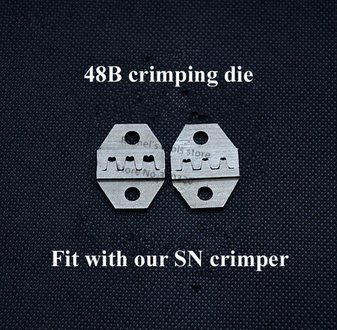 48B crimping die for non-insulated open barrel terminals fit with SN crimping tool ► Photo 1/1