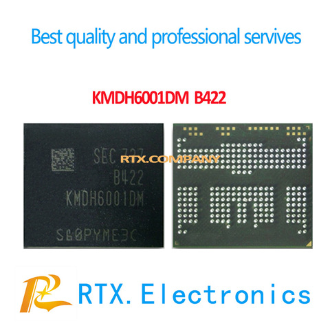 KMDH6001DM B422 For XIAOMI Mobile/OPPO R11 EMMC Flash Memory Nand IC EMCP BGA 254Ball 64GB Chip Mobile Phone Motherboard Repair ► Photo 1/6