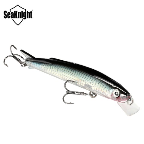 1 PCS SeaKnight SK005 Super 110mm 13g Minnow Floating 0.3-0.9M Artificial Fishing Bait Fishing Lures Quality Hooks Hard Wobblers ► Photo 1/6