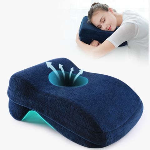 Memory Foam Nap Pillow For Travel Headrest Neck Support Cushions Office Rest Lunch Break Pillow Orthopedic Student Desk Sleeping ► Photo 1/6