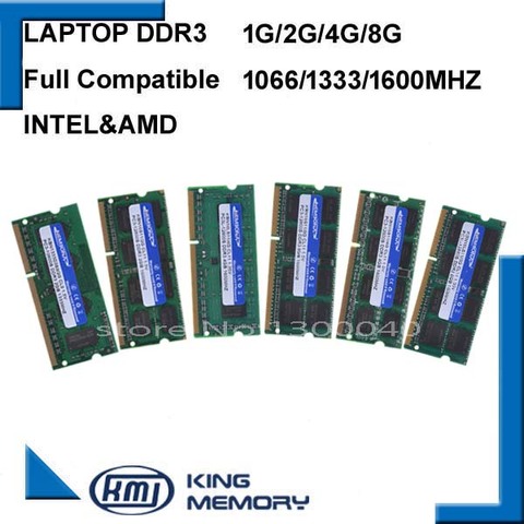 KEMBONA Sodimm Ram Memory LAPTOP DDR3 2GB 4GB 8GB DDR3 PC3 8500 1066MHz DDR3 PC3 10600 1333Mhz DDR3 PC3 12800 1600MHz 204pin ► Photo 1/4