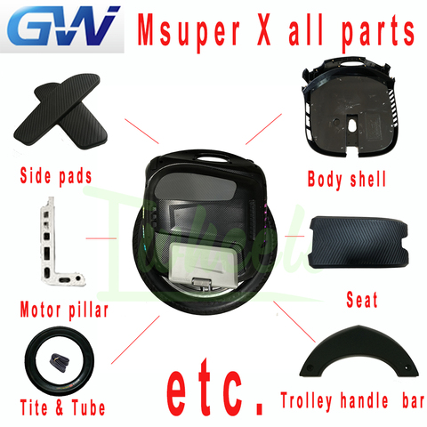 Original GotWay Msuper X all spare parts repair parts electric unicycle parts ► Photo 1/6