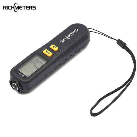 GY910 Digital Coating Thickness Gauge 1 micron/0-1300 Car Paint Film Thickness Tester  Meter Measuring FE/NFE Russian Manual ► Photo 1/6