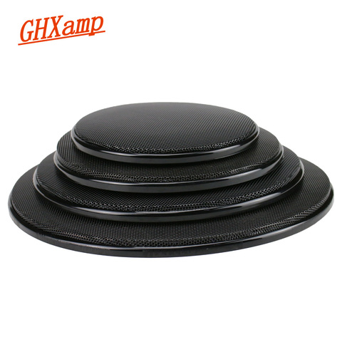 GHXAMP 5 Inch 6.5 Inch 8 INCH Car Speaker Grill Mesh Auto Subwoofer Speaker Shell Protective Cover DIY Black ABS ► Photo 1/6