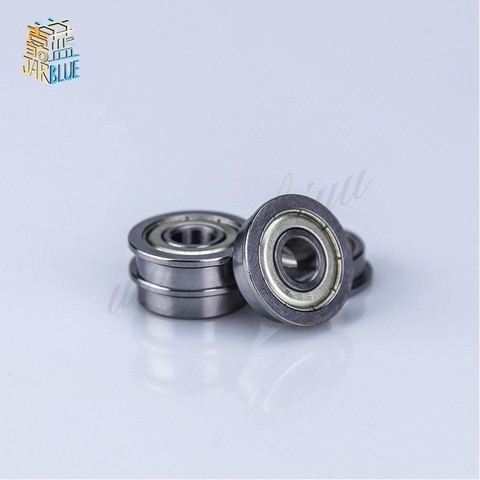 10pcs/Lot MF63ZZ , MF74ZZ , MF83ZZ , MF84ZZ , MF85ZZ Flange Bearing Thin Wall Deep Groove Ball Radial Ball Bearing Brand New ► Photo 1/1