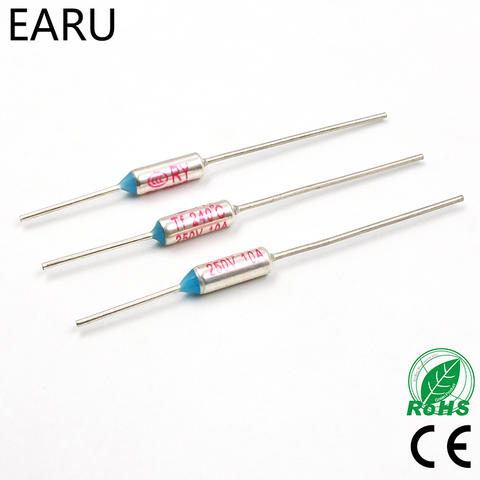 20Pcs TF 240 Celsius Degrees TF-240 Temperature Circuit Cut Off Thermal Fuse 250V 10A Eletric Rice Cooker Microwave Oven Refrige ► Photo 1/5