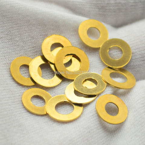 4pcs Brass Washers DIY Folding Knife C81 Folding Knives Screws C158/C186 Folding Knife Accessories Tools ► Photo 1/1