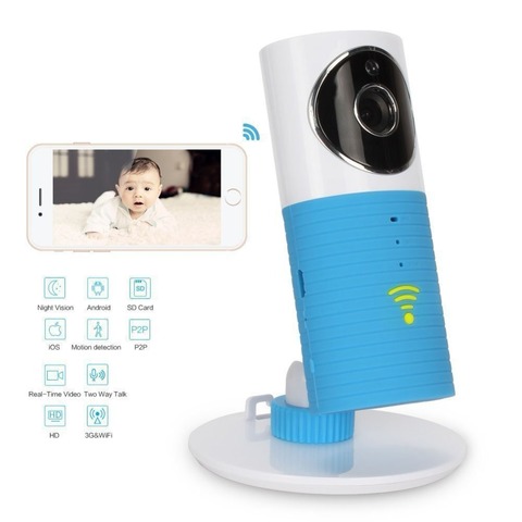 Wireless Wifi Baby Monitor Camera Intelligent Alerts Nightvision Intercom Support iOS Android Smart Phone CleverDog ► Photo 1/1