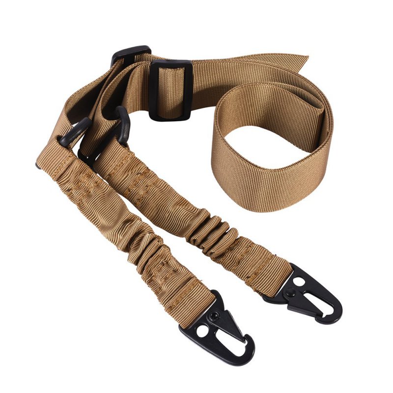 Adjustable Tactical Rifle Sling Gun Strap Outdoor Airsoft Mount Bungee Sling 