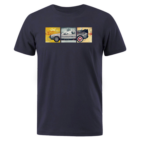 Summer Cotton T-shirt Men/women Classic Movie Series Back to the Future Men's T-shirt Casual Tops Tees Short Sleeve Tshirt ► Photo 1/6
