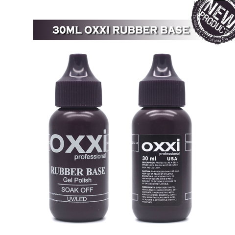 oxxi Latest 30ml Nail Rubber Base Coat  and Top Coat for Gel Polish Semi Permanent UV Gel Varnishes for Nails Art Gellak Hybrid ► Photo 1/6