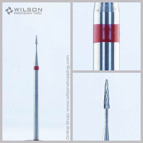 Plain Cut - Fine(5000803) - ISO 133 - Tungsten Carbide Burs - WILSON Carbide Nail Drill Bit&Dental Burs ► Photo 1/1