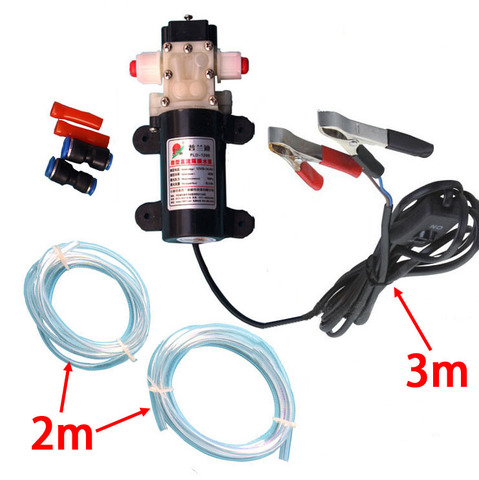 New PROFESSIONAL Crocodie Clip DC 12V Engine Oil Extractor Change Pump Engine oil Diesel Suction Pump Extractor Transfer Set ► Photo 1/1