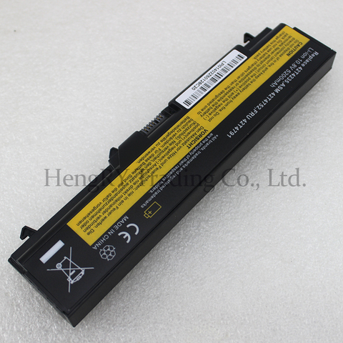 6cells 5200mAh Battery For Lenovo ThinkPad L410 L412 L420 L421 L510 L512 L520 SL410 SL510 T410 T410i T420 T510 T520 E525 bateria ► Photo 1/4