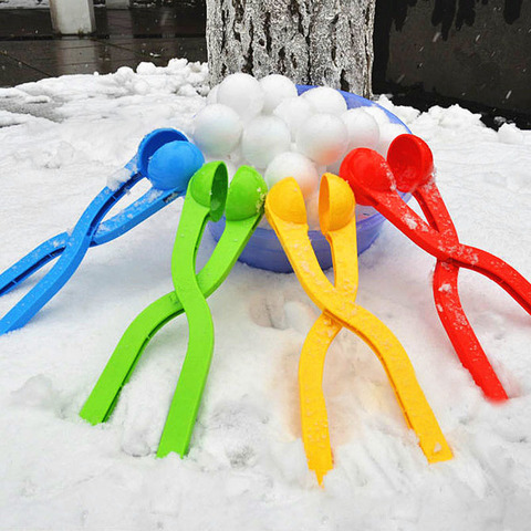 1PC Snowball Maker Snowball Tool Winter Snowball Outdoor Sports Toy Random Color ► Photo 1/5