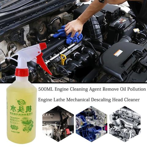 500ML Auto Cleaning Stains Remove Oil Rust Dust Engine Agent Automobile Engine Cleaning Repair Spray Nano Protective Shine High ► Photo 1/6