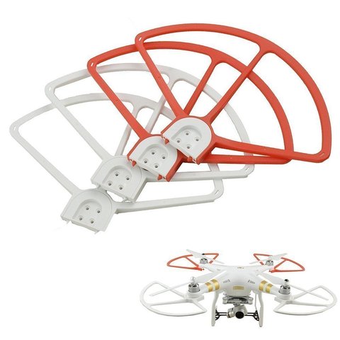 4 Pieces/lot DJI Phantom 3 Prop Protector Propeller Guard Bumper Protector for Phantom 3 Quadcopter (2 white) - Price history & Review | AliExpress Seller - Drone House Alitools.io