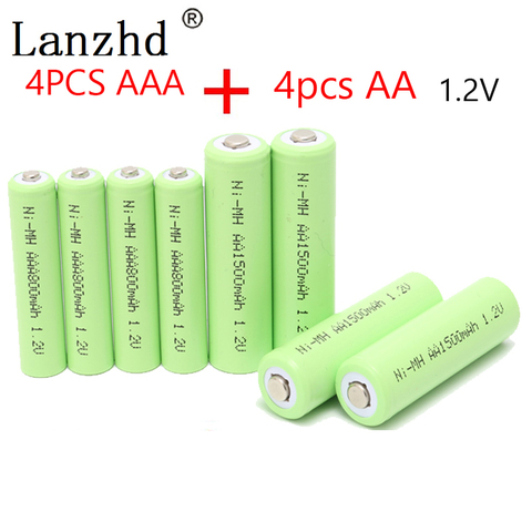 Rechargeable Batteries Aaa Aa 1.2v 3000mah - 2a 3a Lithium Rechargeable  Battery - Aliexpress