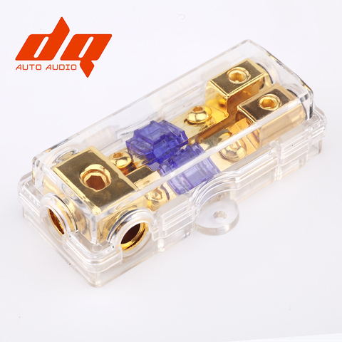 Two Way Auto Car Fuse Box Holder with Cover High Quality Vehicle Fuse Block 3 Inlets 2 Outlets ► Photo 1/6