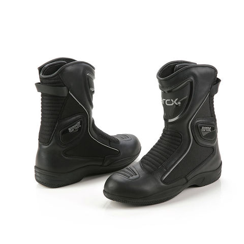 Men Motorcycle Boots Arcx Knights Of Soft Leather Motorcycle Racing Boots Shoes Cycling Road Race waterproof ► Photo 1/6