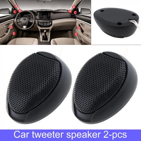1 Pair Universal 1000W 12V Metal + Plastic High Efficiency Mini Car Dome Tweeter Speakers for Car Audio System ► Photo 1/6