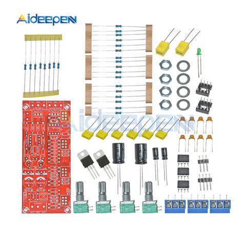 1 Set AC 12V NE5532 Pre-amplifier Preamp Tone Board Module DIY Kits Treble Alto Bass Volume Control Low Noise ► Photo 1/6