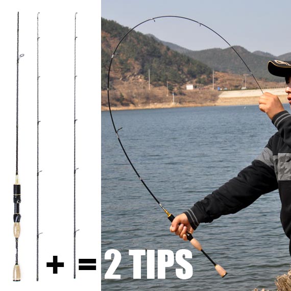 1.8M Ultra Light Spinning Fishing Rod Lure Pole Carbon UL Power Bait Casting 