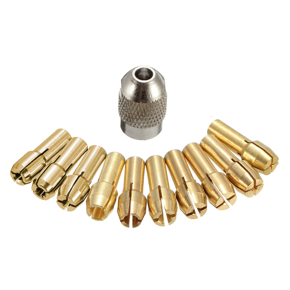 Power Tool Drill Brass Collet Chuck for Dremel Rotary Tool Dremel Accessories J 