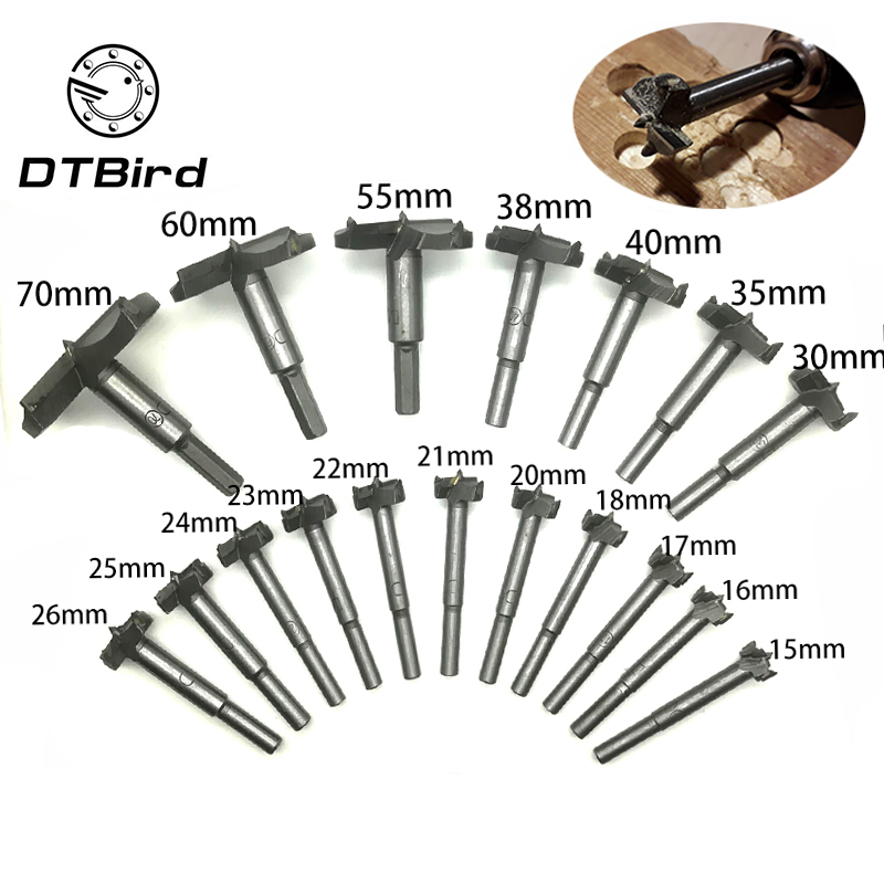 Carbide Forstner Drill Bit Woodworking Hole Saw Wood Cutter 16mm 20mm 22mm 